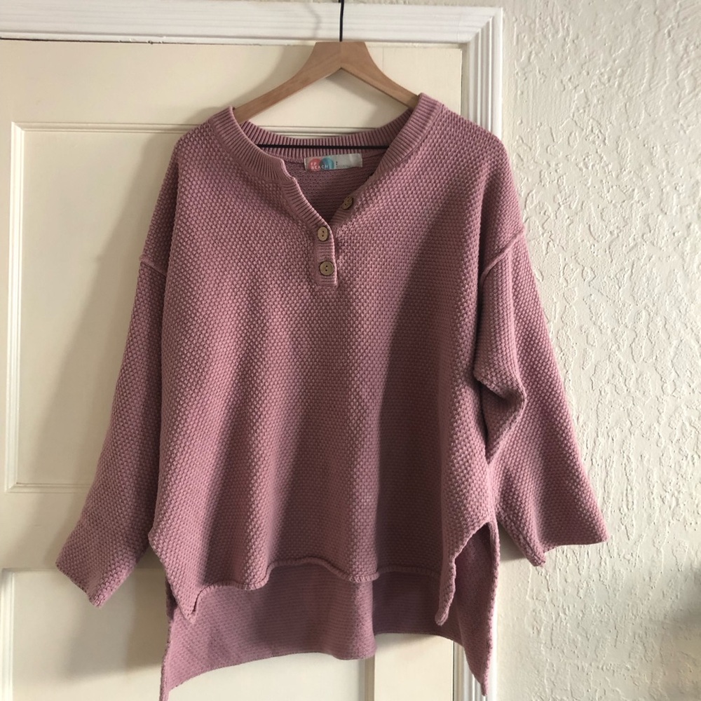 Hailee Sweater Set in purple